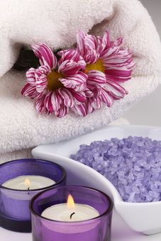 Relaxing spa treatment